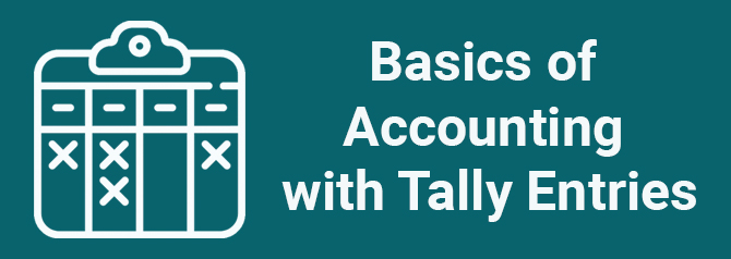 Basic of accounting with tally entries
